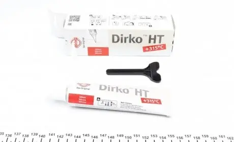 Герметик Dirko силіконовий 70 мл бежевий -60С/+300С ELRING 030.793