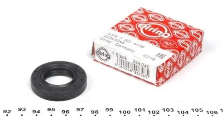 Сальник вала первичного КПП VW Golf 1.5-2.0 (21,9x40x8) ELRING 244.040