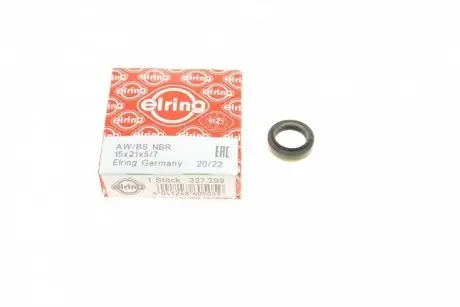 Сальник штока кулисы КПП BMW (15x21x5/7) ELRING 327.299