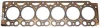 Прокладка ГБЦ 1,5мм FENDT 700, 800 DEUTZ FAHR 6000, 7000, AGROTRON LAMBORGHINI MACH PFANZELT PM TRAC SAME AUDAX ST, FORTIS TCD6.1L064V 09.10- ELRING 687055 (фото 1)