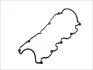 Прокладка крышки клапанов Mazda 626/929 1.4-2.2 12V 87-98 ELRING 828.297 (фото 1)