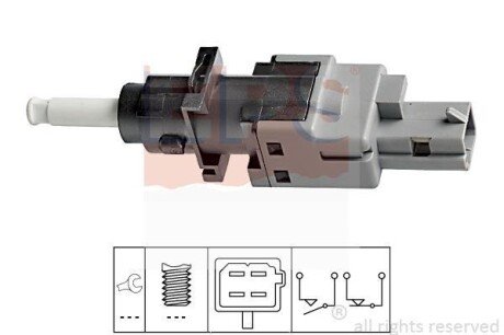 CITROEN вимикач STOP-сигналу Jumper,Fiat Ducato,Peugeot 94- EPS 1.810.196