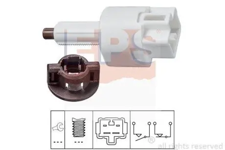TOYOTA вимикач STOP-сигналів Avensis -08, Camry -11, RAV-4 III,IV,Yaris,Suzuki EPS 1.810.212