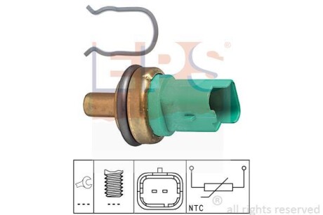 Датчик температуры охлаждающей жидкости PSA Fiat Ford Mazda Volvo 97- EPS 1.830.292