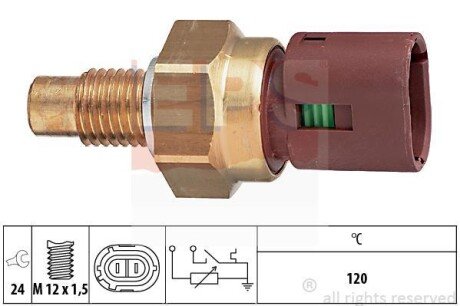 RENAULT датчик температури води Laguna,Volvo 1.6/2.0I 95- EPS 1.830.549