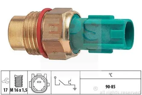 Фото toyota температурний датчик включення вентилятора радіатора yaris 1.0 EPS 1.850.266 TOYOTA температурний датчик включення вентилятора радіатора YARIS 1.0 EPS 1.850.266