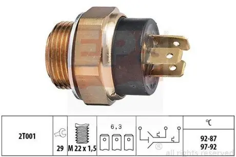 Фото peugeot вимикач вентилятора 205,309,405,citroen bx,c15 EPS 1.850.612 PEUGEOT вимикач вентилятора 205,309,405,Citroen BX,C15 EPS 1.850.612