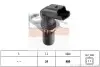 Датчик вращения коленвала (2 контакта) Fiat Scudo Peugeot Expert 2.0/2.2HDI 00- EPS 1.953.258 (фото 1)
