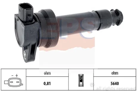 HYUNDAI Катушка зажигания Elantra,i30,Kia Ceed 1.4/1.6 06- EPS 1.970.495