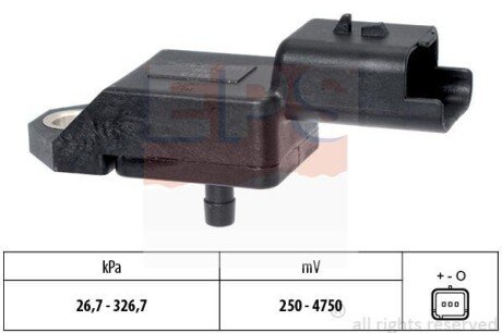 CITROEN Датчик давления воздуха C5 2,2HDi 06-, PEUGEOT, FORD EPS 1.993.134