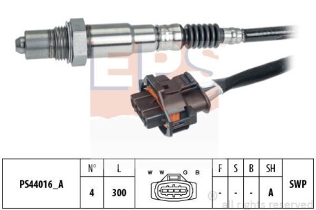 Лямбда-зонд OPEL Astra 1.4 09-, Insignia 1.8 EPS 1.998.267