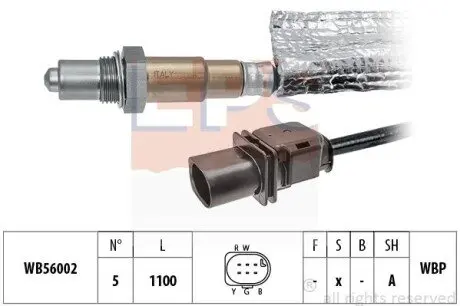 BMW Лямбда-зонд X3 2.5/3.0 06-, X5 3.0 06- EPS 1.998.489