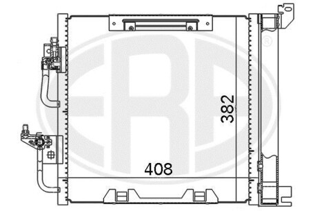 Радиатор ERA 667019