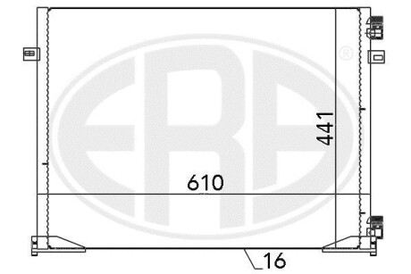 Радиатор ERA 667096