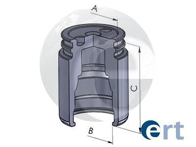 Поршень гальмівного супорту заднього CITROEN C5 (RD_) 08-,C5 Break (TD_) 08-,C5 III (RD_) 09-,C5 III Brea ERT 150763-C