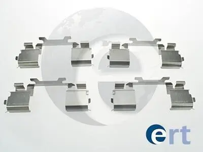 Монтажный к-кт тормозных колодок. ERT 420138