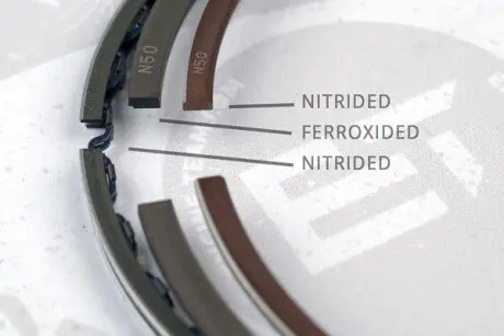 Комплект колец на поршень ET ENGINETEAM R1001200