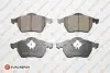 VW гальмівні колодки перед. AUDI A3 SEAT Toledo Skoda Octavia Golf EUROREPAR 1617270780 (фото 1)