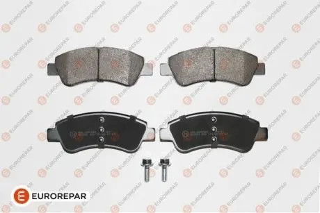 Колодка гальмівна передня (комплект) Citroen C3 EUROREPAR 1617282980