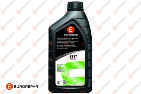 Олива моторна Best 5w-40, 1л EUROREPAR 1635764080