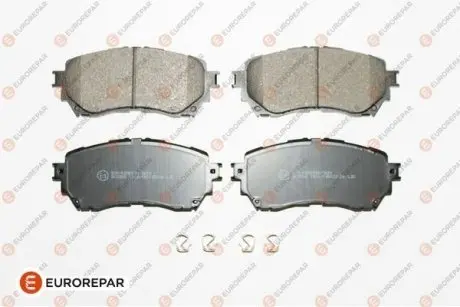 Колодки гальмівні дискові, к-кт EUROREPAR 1639382280