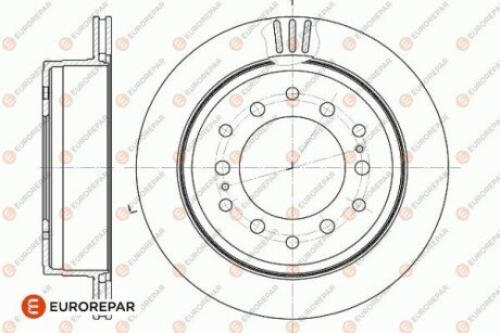 ДИСК ГАЛЬМ?ВНИЙ ЗАДН?Й EUROREPAR 1642778180