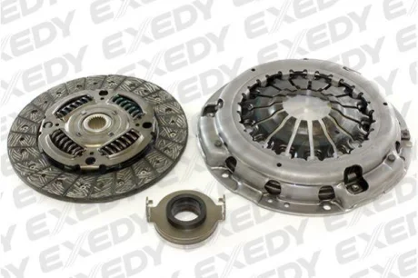 Комплект зчеплення з підшипником SUBARU FORESTER, IMPREZA, LEGACY IV, LEGACY V 2.0/2.5 12.02-12.14 EXEDY FJK2034 (фото 1)