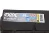Акумуляторна батарея 68Ah/650A (277x175x190/+R/B1+B12) Premium EXIDE EA680 (фото 2)