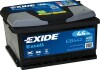 Аккумуляторная батарея 44Ah/420A (207x175x175/+R/B13) Excell EXIDE EB442 (фото 5)