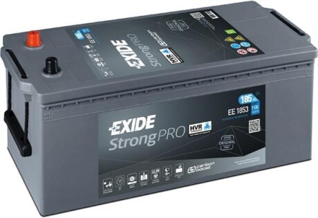 Акумулятор 185Ah-12v Strong PRO EFB+ (513х223х223),полярність зворотна (3),EN1100 EXIDE EE1853