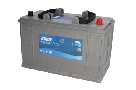 Акумуляторна батарея 120Ah/870A (349x175x235/+R/B1) PowerPro EXIDE EF1202