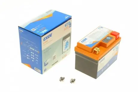 Аккумуляторная батарея 2.4Ah/150A (113x70x85/+R/B0) (Li-ion) (мото) EXIDE ELTZ7S