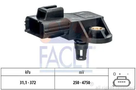 Датчик тиску повітря FACET 10.3250