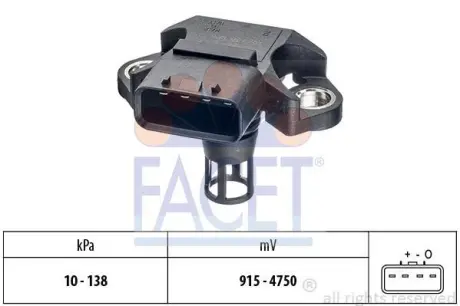 Датчик тиску повітря FACET 10.3320