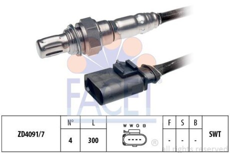 Ламбда-зонд FACET 10.8170