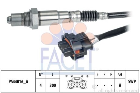 Ламбда-зонд Astra 04-/Insignia 08- 1.2-1.8 FACET 10.8267