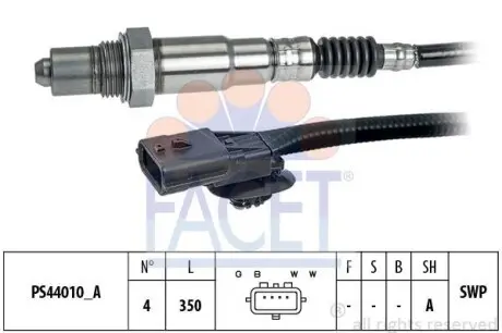 Датчик кисню Megane III (08-16)/Scenic III (09-16) 1.2 Tce/1.4 Tce/2.0 Tce FACET 108310