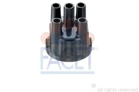 Крышка распределителя зажигания Audi 100/80/A4/VW Caddy/Golf/Passat/Jetta 1.4-2.0 78-01 FACET 2.7668PHT