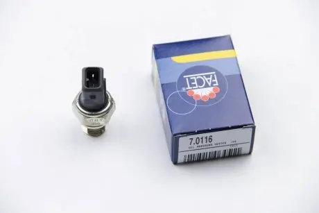 Датчик тиску оливи (0,5bar/1 конт./чорний) BERLINGO/JUMPER 1.5-3.0 88-03 FACET 7.0116