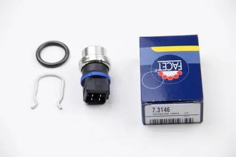 Датчик температуры (желтый/черный) VW T4/Caddy/Golf 1.0-2.8 88-10 FACET 7.3146