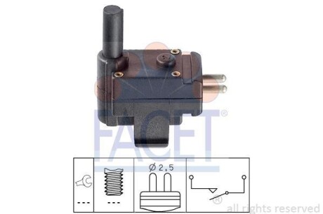 Датчик заднього ходу Mercedes Benz W124/126/140/201 80-> FACET 7.6077