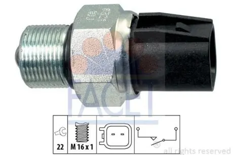Датчик задний хода Transit V184 00-06 FACET 7.6321