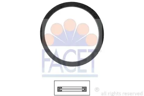 Кільце ущільнювача термостата Fiat Ducato 2.0 jtd (02-06) FACET 7.9560
