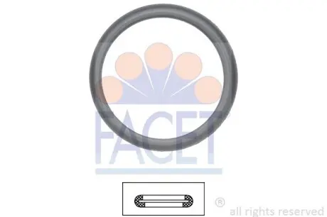 Кільце ущільнювача термостата Ford Tourneo connect 1.8 16v (02-13) FACET 7.9598