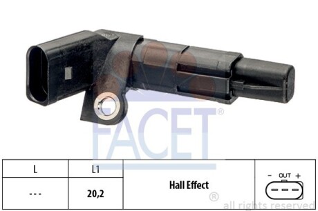 Датчик частоты вращения FACET 9.0683