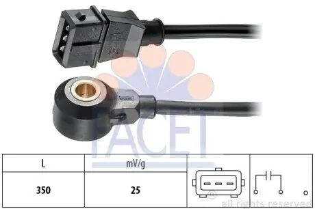 Датчик детонації Chevrolet Spark 0.8 (00-04) FACET 9.3050