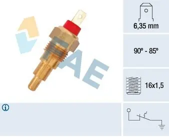Термический выключатель вентилятора FAE 37620