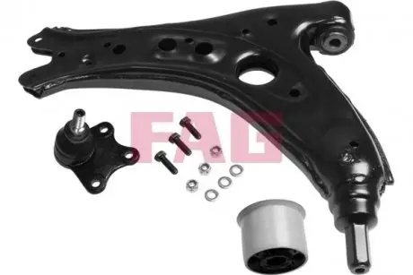 Важіль підвіски (передній/знизу) (L) Seat Cordoba/Ibiza 02-09/Skoda Fabia 99-14/Roomster 06-15(з шар) FAG 824 0003 30