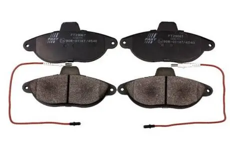 Колодки тормозные дисковые передние комплект CITROEN EVASION (22, U6) 97-02, JUMPY (U6U) 95-06, JUMPY c бортовой платформой/ход FAST FT29067