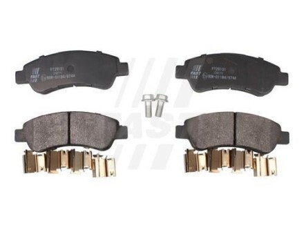 Колодки тормозные дисковые задние CITROEN Jumper 06-14; FIAT Ducato 06-14; PEUGEOT Boxer 06-14 FAST FT29131